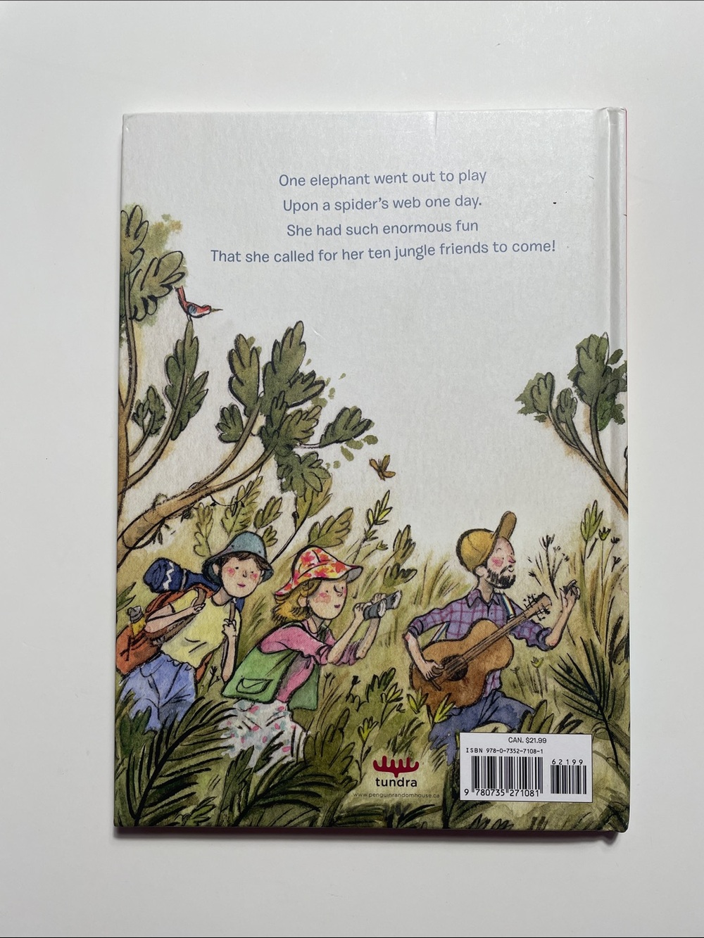 🍋 4/$20 One Elephant Went Out to Play | Hardcover Kids Books - Picture 3 of 3
